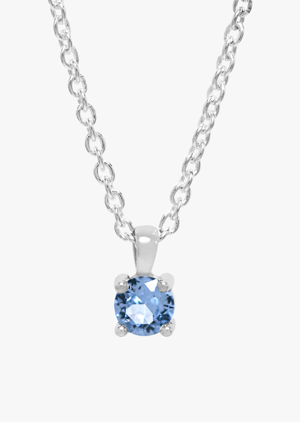 JONGJONGTiny Blue Crystal Necklace자체브랜드